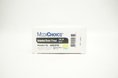 MediChoice ABB3P45 Abdominal Binder 3 Panel Fits Up To 45 inch